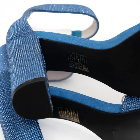 Jeffrey Campbell - Blue Sparkly‎ Lindsay Heel - Picture 5 of 13